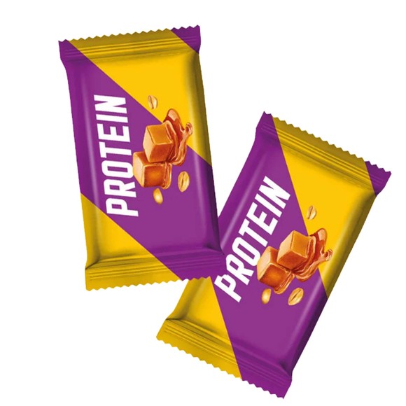 Dobra kaloria PROTEINA mini batoniki KARMELOWE olej MCT