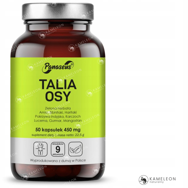 Yango PANASEUS TALIA OSY 450mg wsparcie: KONTROLA WAGI ODCHUDZANIE 50kaps