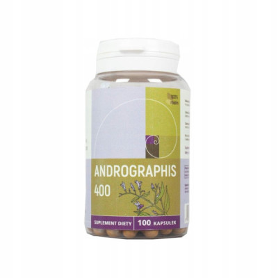 ANDROGRAPHIS 10% ekstrakt 400MG 100kaps NANGA wsparcie ODPORNOŚĆ INFEKCJE
