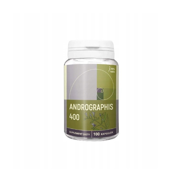 ANDROGRAPHIS 10% ekstrakt 400MG 100kaps NANGA wsparcie ODPORNOŚĆ INFEKCJE ANDROGRAPHIS 10% ekstrakt 400MG 100kaps NANGA wsparcie ODPORNOŚĆ INFEKCJE