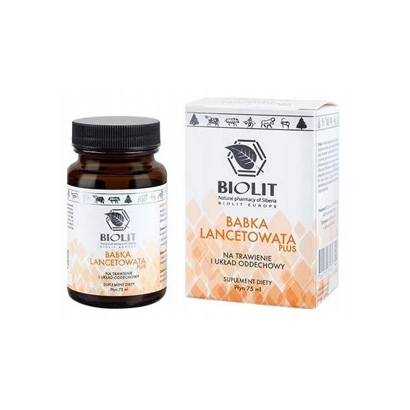BABKA LANCETOWATA PLUS na GÓRNE DROGI ODDECHOWE BIOLIT BABKA LANCETOWATA PLUS na GÓRNE DROGI ODDECHOWE BIOLIT