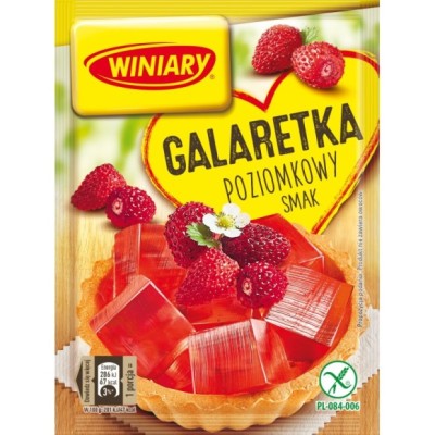 WINIARY GALARETKA POZIOMKA smak poziomkowy 71g