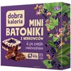 Dobra kaloria MINI BATONIKI z nerkowców TARTA MALINOWA bez