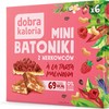 Dobra kaloria MINI BATONIKI z nerkowców TARTA MALINOWA bez