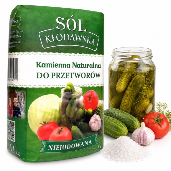 SÓL KŁODAWSKA NIEJODOWANA 1,1kg