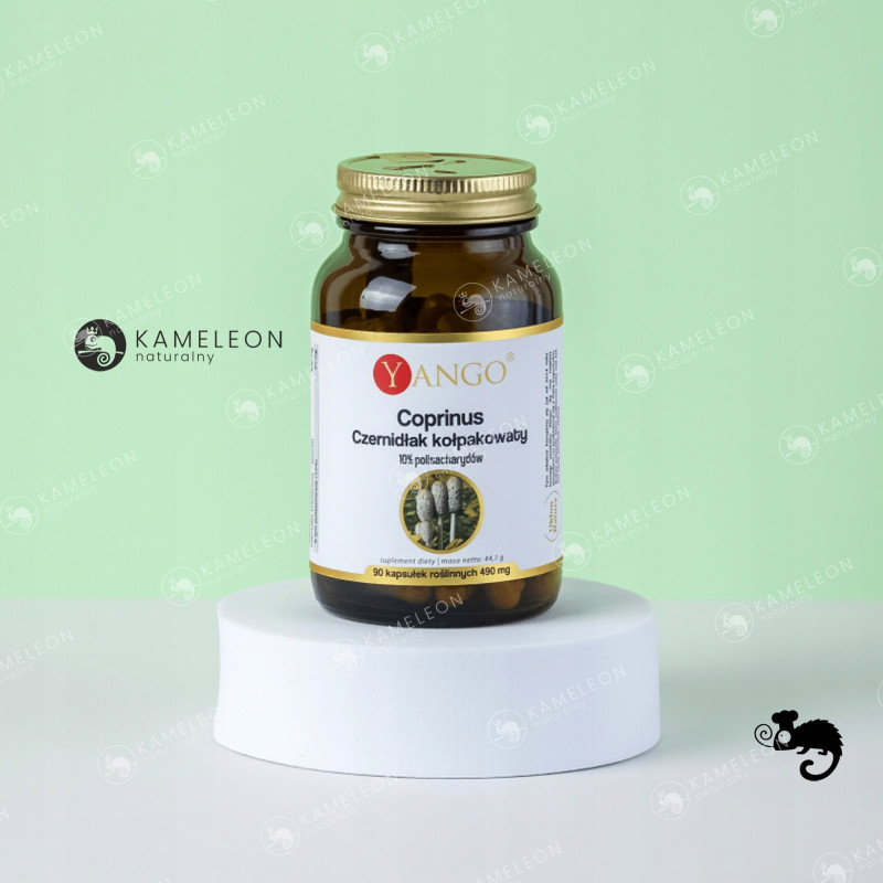 Yango COPRINUS czernidłak kołpakowaty 490mg 90kaps wsparcie: ODPORNOŚĆ