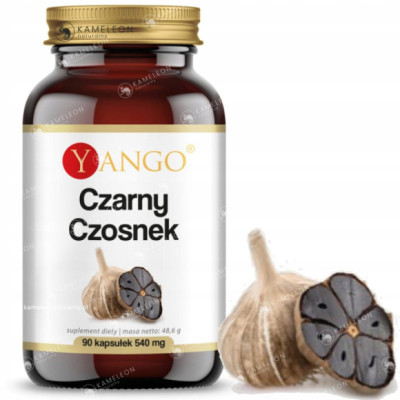 Yango CZARNY CZOSNEK ekstrakt wsparcie NA ODPORNOŚĆ UKŁ. ODDECHOWY 90kaps