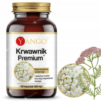 Yango KRWAWNIK PREMIUM 480mg wsparcie: UKŁAD KRWIONOŚNY ODDECHOWY 90kaps
