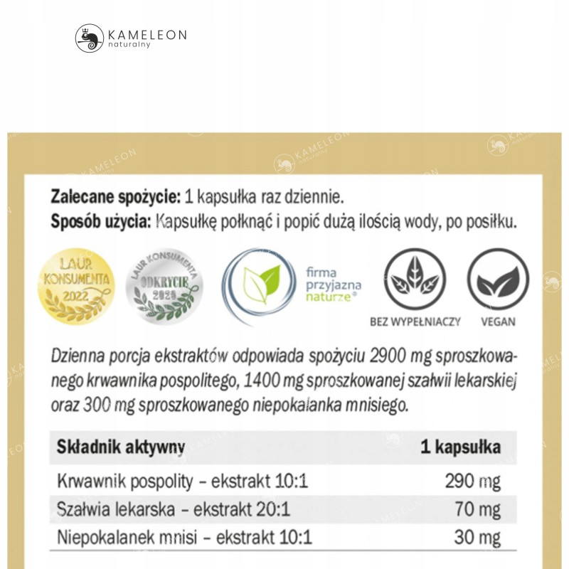 Yango KRWAWNIK PREMIUM 480mg wsparcie: UKŁAD KRWIONOŚNY ODDECHOWY 90kaps