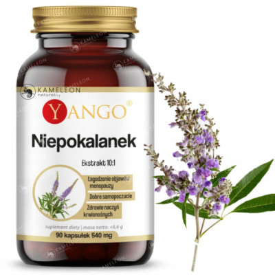 Yango NIEPOKALANEK Ekstrakt wsparcie: MENOPAUZA NAPIĘCIE PRZEDMIESIĄCZK