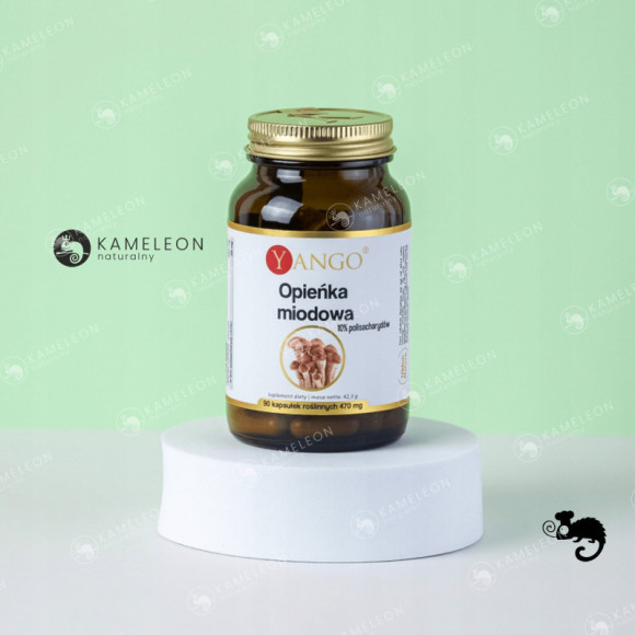 Yango OPIEŃKA MIODOWA 470mg ekstrakt 90kaps wsparcie: ODPORNOŚĆ MIKROFLORA Yango OPIEŃKA MIODOWA 470mg ekstrakt 90kaps wsparcie: ODPORNOŚĆ MIKROFLORA