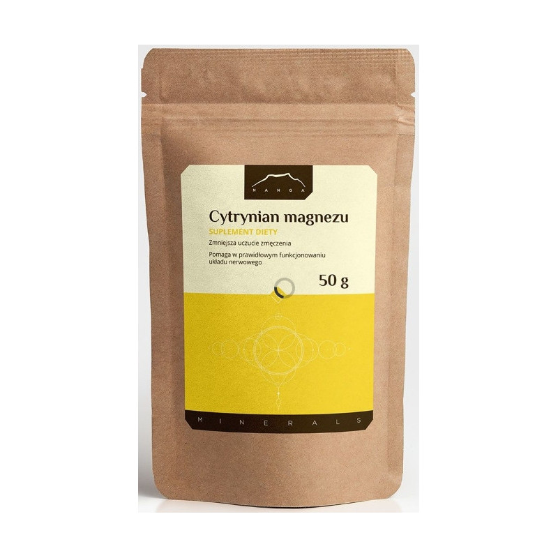 CYTRYNIAN MAGNEZU w proszku proszek MAGNEZ 50g NANGA