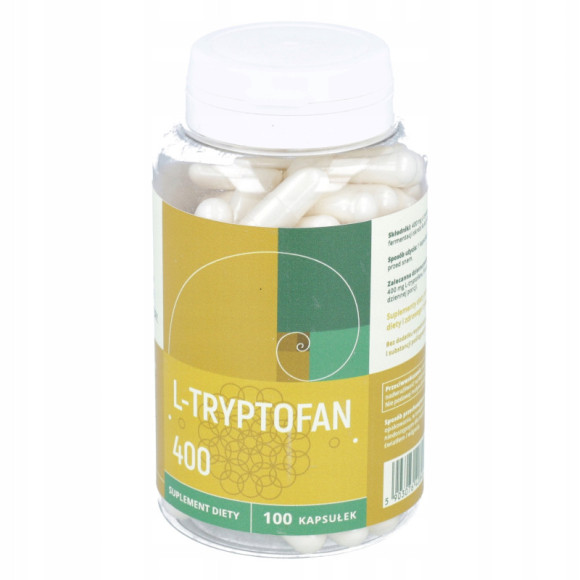 L-TRYPTOFAN KAPSUŁKI 400mg 100k NANGA ułatwi ZASYPIANIE poprawia JAKOŚĆ SNU L-TRYPTOFAN KAPSUŁKI 400mg 100k NANGA ułatwi ZASYPIANIE poprawia JAKOŚĆ SNU