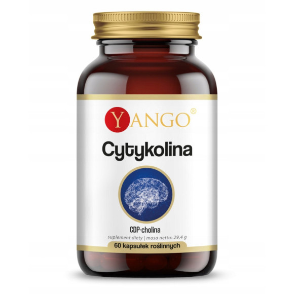 Yango CYTYKOLINA CDP-cholina 60k wsparcie: UKŁ. NERWOWY PAMIĘĆ KONCENTRACJA Yango CYTYKOLINA CDP-cholina 60k wsparcie: UKŁ. NERWOWY PAMIĘĆ KONCENTRACJA
