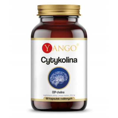 Yango CYTYKOLINA CDP-cholina 60k wsparcie: UKŁ. NERWOWY PAMIĘĆ KONCENTRACJA