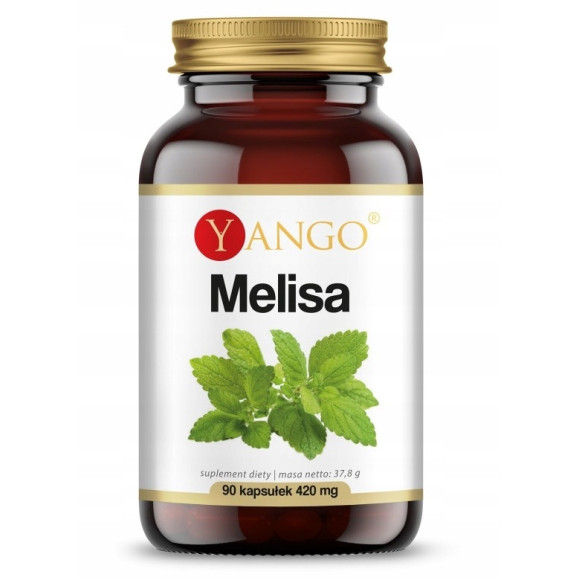 Yango MELISA 90kaps. REDUKCJA STRESU ZDROWY SEN POPRAWA NASTROJU Yango MELISA 90kaps. REDUKCJA STRESU ZDROWY SEN POPRAWA NASTROJU
