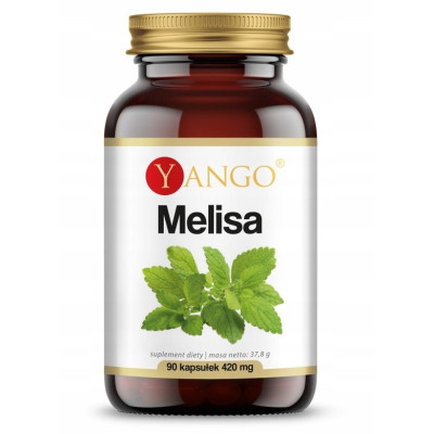 Yango MELISA 90kaps. REDUKCJA STRESU ZDROWY SEN POPRAWA NASTROJU