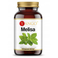 Yango MELISA 90kaps. REDUKCJA STRESU ZDROWY SEN POPRAWA NASTROJU