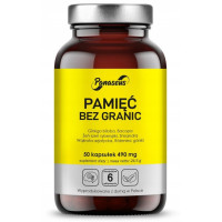Yango Panaseus PAMIĘĆ BEZ GRANIC 50kaps GINKGO BILOBA ŻEŃ-SZEŃ GOTU KOLA