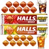 HALLS ENERGY cukierkiz kofeiną i wit b6 BEZ CUKRU mix 2