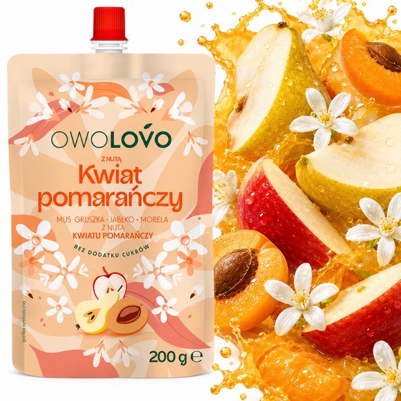 OWOLOVO mus KWIAT POMARAŃCZY