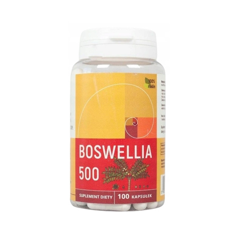BOSWELLIA serrata 500mg 100k NANGA Kadzidłowiec wsparcie: STAWY CHOLESTEROL