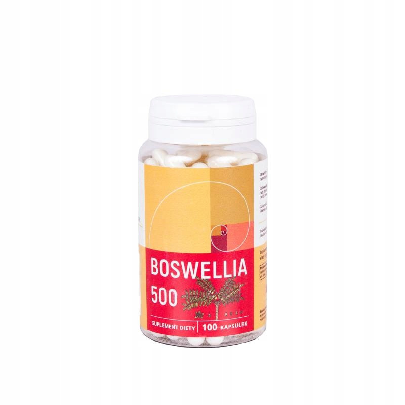 BOSWELLIA serrata 500mg 100k NANGA Kadzidłowiec wsparcie: STAWY CHOLESTEROL