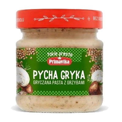Primavika PYCHA GRYKA GRYCZANA PASTA Z GRZYBAMI
