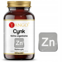 CYNK FORMA ORGANICZNA 90kaps YANGO wsparcie: ODPORNOŚĆ PŁODNOŚĆ SKÓRA WŁOSY