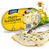 Łosoś Ustka FILETY ŚLEDZIOWE I Z MAKRELI W OLEJU I SOSIE