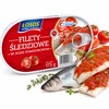 Łosoś Ustka FILETY ŚLEDZIOWE I Z MAKRELI W OLEJU I SOSIE