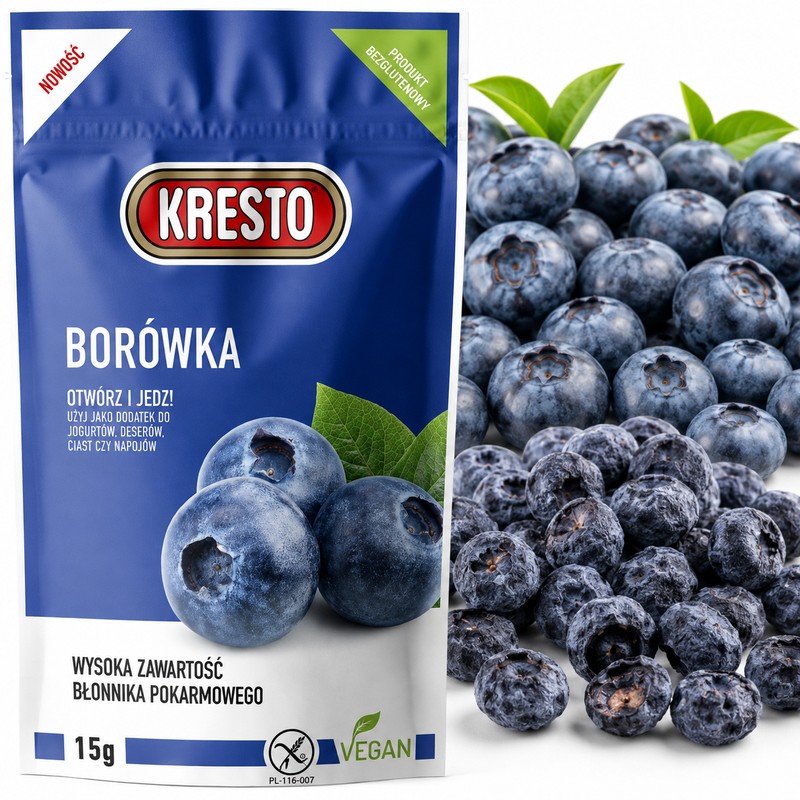 KRESTO borówka liofil.