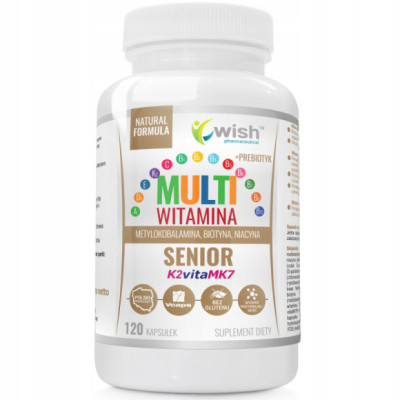 MULTIWITAMINA SENIOR COMPLEX WITAMIN+PREBIOTYK 120