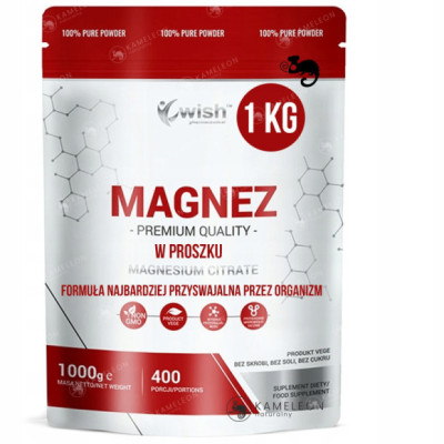 WISH MAGNEZ w proszku CYTRYNIAN MAGNEZU