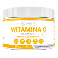 WISH WITAMINA C w proszku KWAS L-ASKORBINOWY 250g