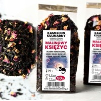 KAMELEON KULINARNY HERBATA CZARNA aromatyzowana MALINOWY