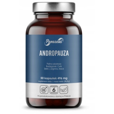 Yango ANDROPAUZA 50kps PANASEUS wsparcie ZDROWA PROSTATA dobre SAMOPOCZUCIE