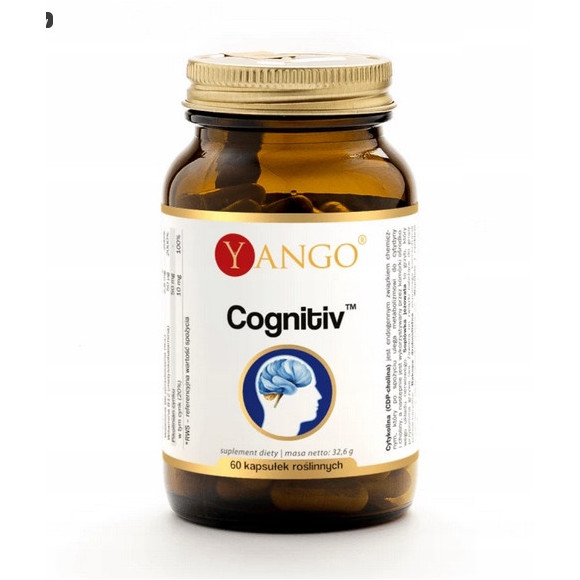 Yango COGNITIV CYTYKOLINA SOPLÓWKA BAKOPA WIT. B6 B12 CYNK 60k pomoc MÓZG Yango COGNITIV CYTYKOLINA SOPLÓWKA BAKOPA WIT. B6 B12 CYNK 60k pomoc MÓZG