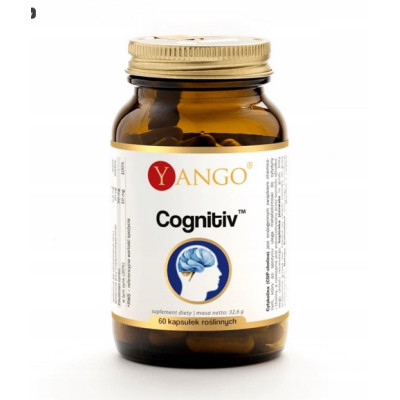 Yango COGNITIV CYTYKOLINA SOPLÓWKA BAKOPA WIT. B6 B12 CYNK 60k pomoc MÓZG
