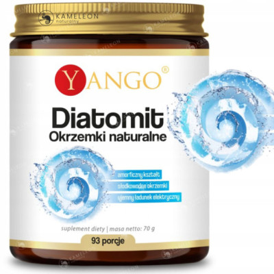 Yango DIATOMIT OKRZEMKI NATURALNE krzem wparcie OCZYSZCZANIA DETOKSYKACJI