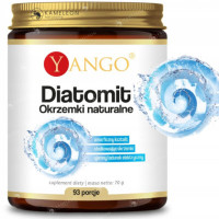 Yango DIATOMIT OKRZEMKI NATURALNE krzem wparcie OCZYSZCZANIA DETOKSYKACJI