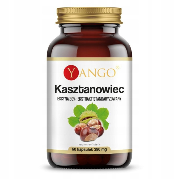 Yango KASZTANOWIEC Escyna 20% 60kaps wsparcie: KRĄŻENIE na CIĘŻKIE NOGI Yango KASZTANOWIEC Escyna 20% 60kaps wsparcie: KRĄŻENIE na CIĘŻKIE NOGI