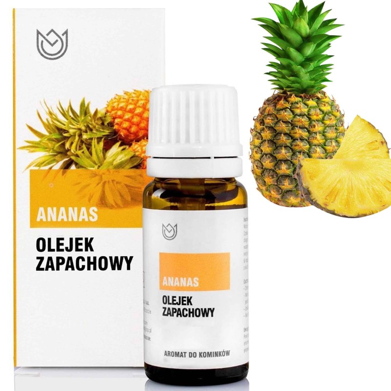 OLEJEK ZAPACHOWY eteryczny ANANAS ANANASOWY 10ml słodki