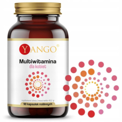 Yango MULTIWITAMINA DLA KOBIET witaminy + minerały 90 kapsułek na 3 m-ce