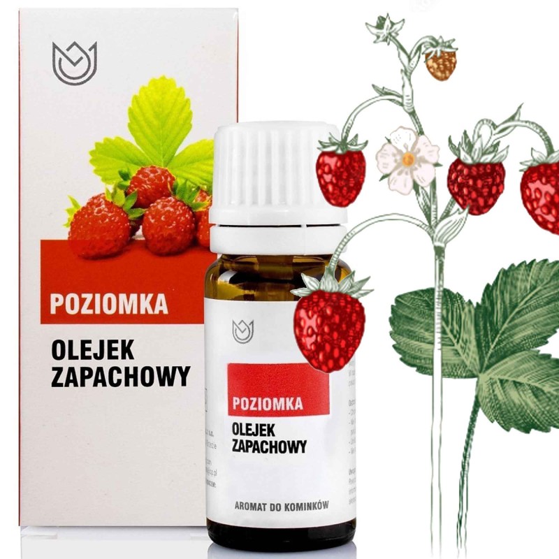 OLEJEK ZAPACHOWY eteryczny POZIOMKA Poziomkowy 12ml owocowy