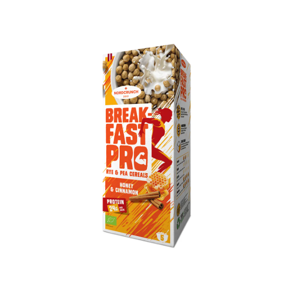 BIO BREAKFAST PRO KULKI ZBOŻOWE ŻYTNIO- GROCHOWE Z MIODEM I