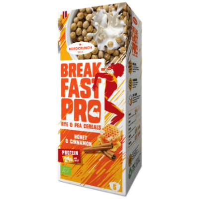 BIO BREAKFAST PRO KULKI ZBOŻOWE ŻYTNIO- GROCHOWE Z MIODEM I