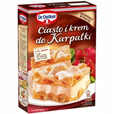 DR.OETKER CIASTO I KREM DO KARPATKI mieszanka d wypieku na