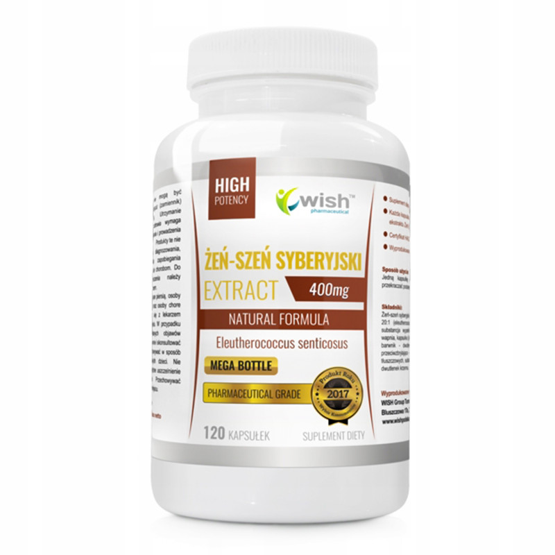 ŻEŃ-SZEŃ SYBERYSJKI 400mg EKSTRAKT