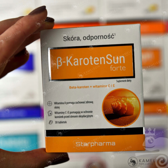 Starpharma BETA KAROTEN sun forte WITAMINA A+C+E Starpharma BETA KAROTEN sun forte WITAMINA A+C+E